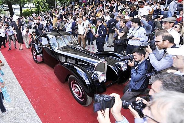  „Seventies Style – The Jet Set is back“ heißt das Motto des diesjährigen „Concorso d’Eleganca. Foto: BMW/dpp-AutoReporter